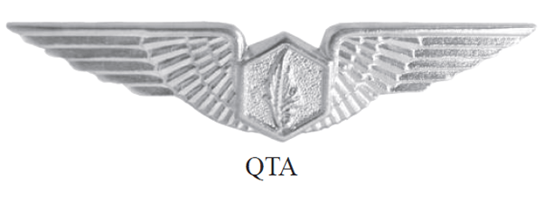 Brevê QTA - Quadro de Taifeiros da Aeronáutica