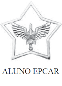 Distintivo da EPCAR metálico para uso na gola
