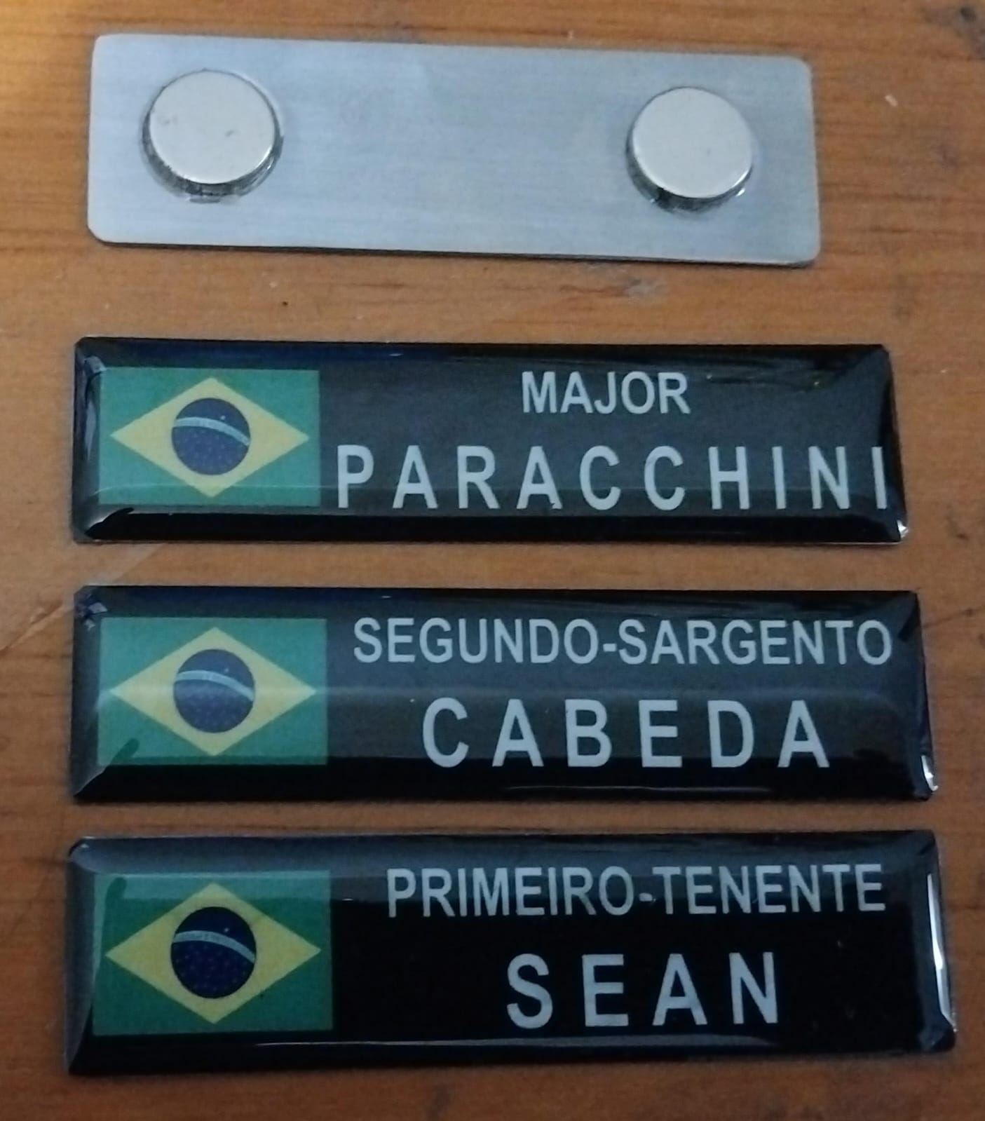 Nova Tarjeta Plaqueta do Exército Brasileiro (O PRAZO DE 10 DIAS ÙTEIS PARA CONFECÇÃO)