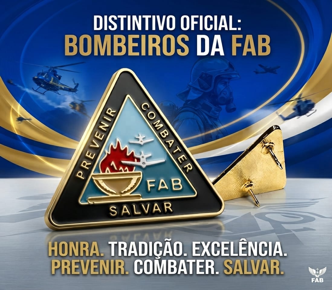 Brevê de Bombeiro da FAB