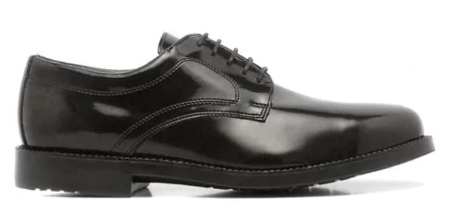 Sapato Preto Envernizado Alto Brilho para Marinha
