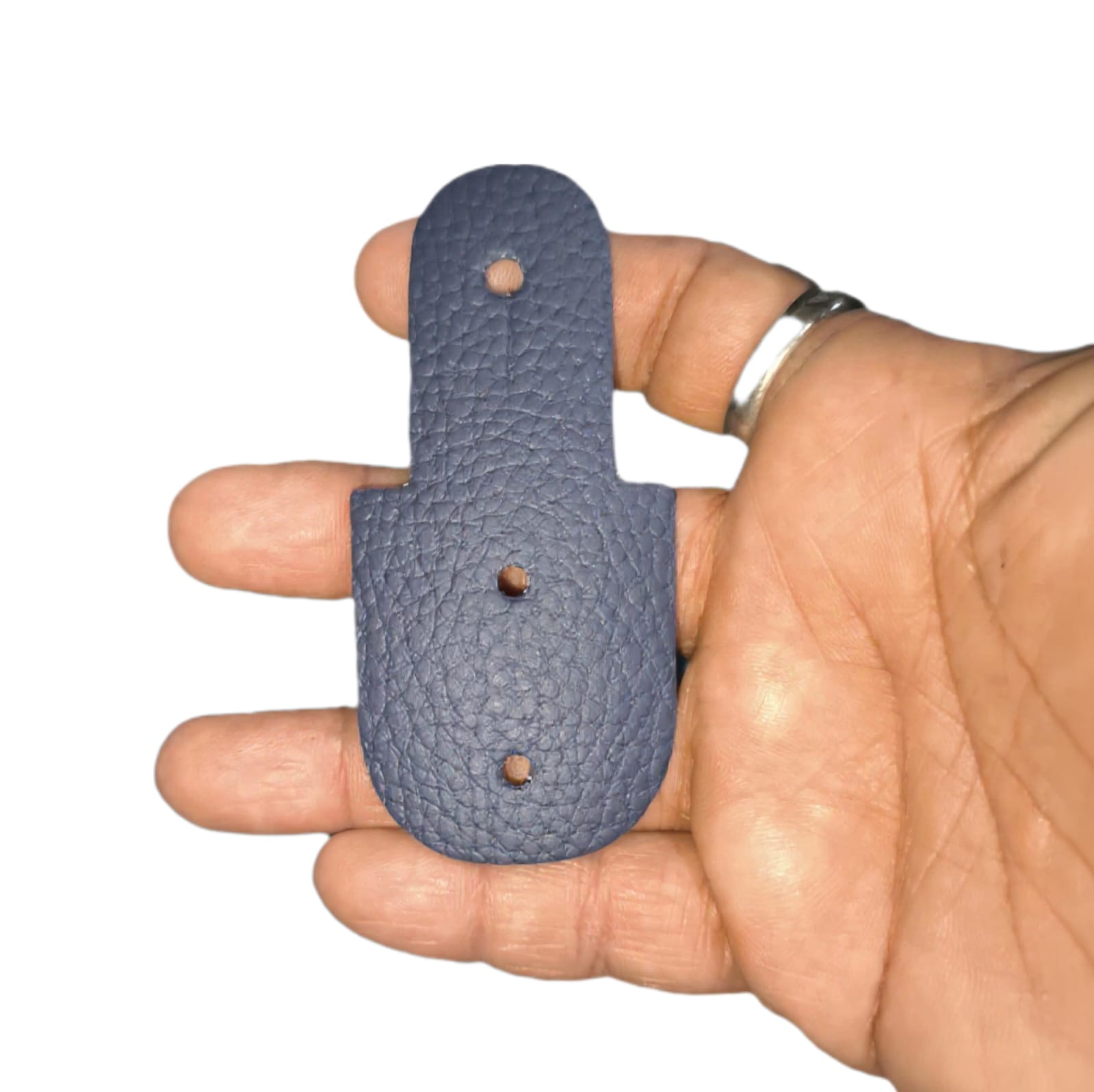 BASE DE COURO PARA DOM METALICO DE BOLSO. (NOVIDADE RUAMER)