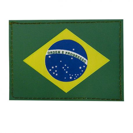 Bandeira do Brasil emborrachada (de braço)