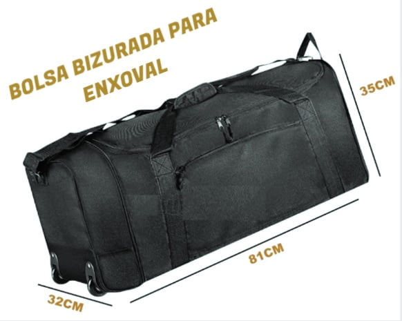 Bolsa Bizurada para Enxoval com Rodinhas