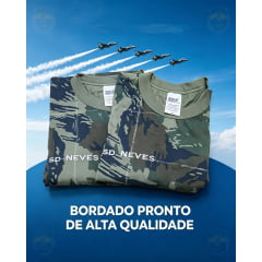 Camisa Algodão Bordada Pronta. Camisa Algodão Bordada Pronta.
