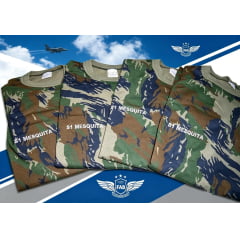 Camisa Camuflada da Aeronáutica com Nome de Guerra Bordado ( prazo 3 dias uteis )