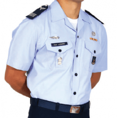 Canícula Azul Externa Masculina para Oficiais e SO  - 7° Uniforme "A" 
