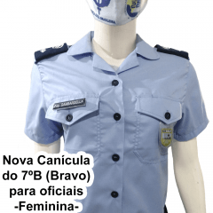 Nova Canícula Azul Interna Feminina para Oficiais e SO - 7º B