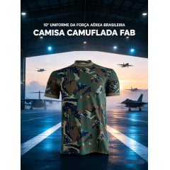 Camisa Camuflada da Aeronáutica Camisa Camuflada da Aeronáutica
