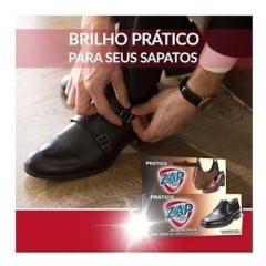 Esponja Zap Clean Brilho instantâneo - Incolor de espuma graxa