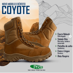 COTURNO ATALAIA COYOTE (NOVO PADRÃO EB) - PRICE COTURNOS