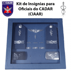 Kit de Insígnias para Oficiais do CADAR (CIAAR)