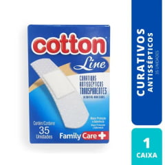 Curativo Adesivo Cotton Line 35 unidades