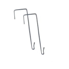 kit par de  ganchos para suporte de sapateira e alma de armário. (ITEM BIZURADO)