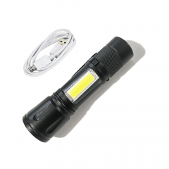 Lanterna de LED com carregador USB