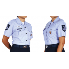 Canícula Azul Externa Feminina para Sargentos - 7º Uniforme "A"